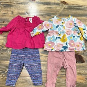 6 month adorable matching sets